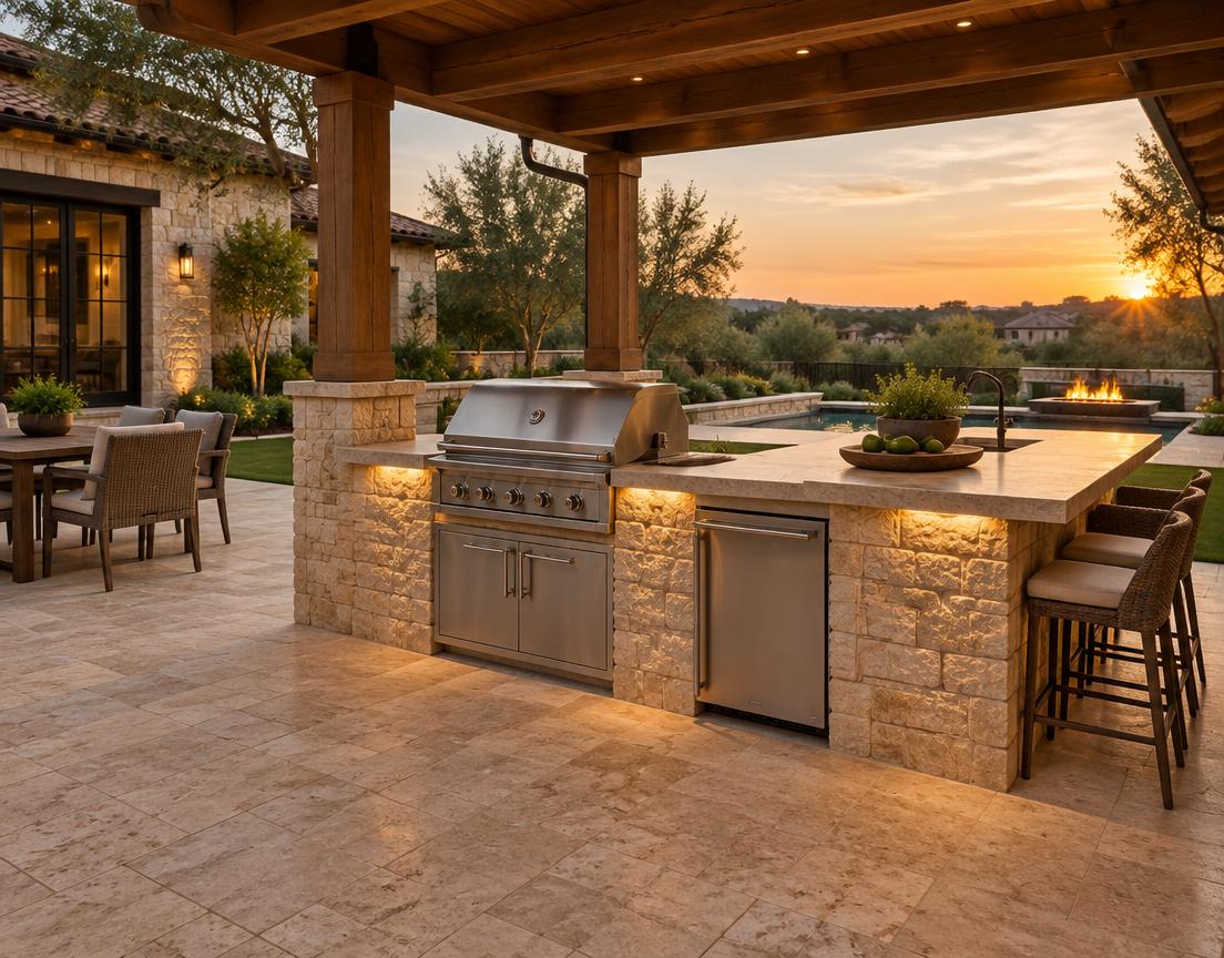 Outdoor Kitchens project by Cedar Line Construction